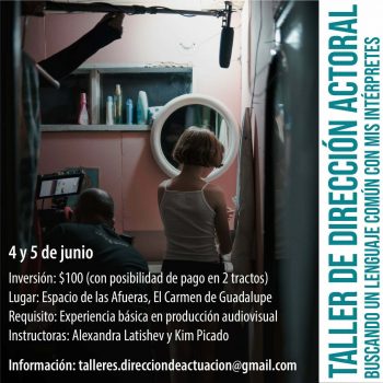 Taller de Dirección Actoral - Poster - Linterna Films